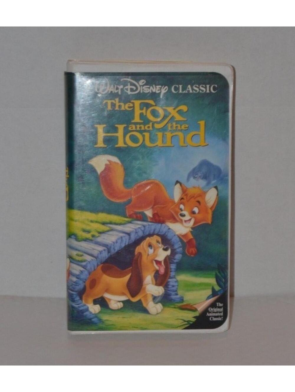 Fox and the Hound 'Black Diamond' Walt Disney Classic Original VHS (1994)